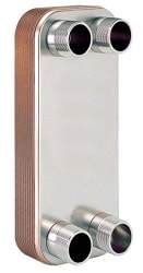 Паяный теплообменник Zilmet ZB 200