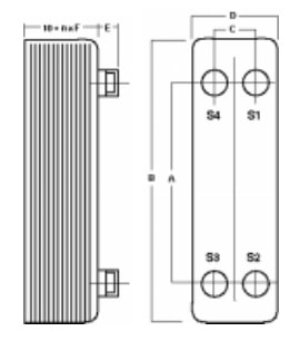 Пластинчатый теплообменник Brazepak BP420